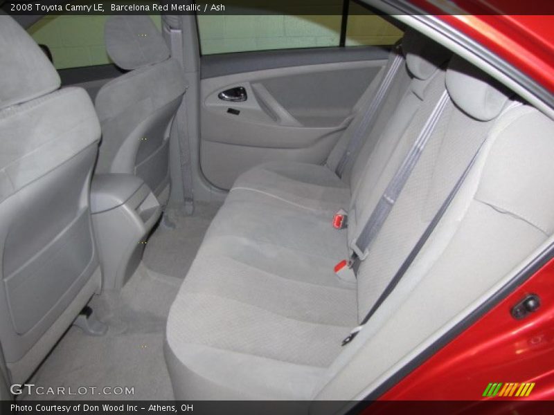 Barcelona Red Metallic / Ash 2008 Toyota Camry LE