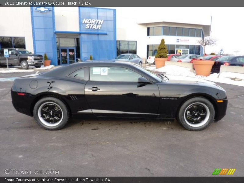 Black / Black 2011 Chevrolet Camaro LS Coupe