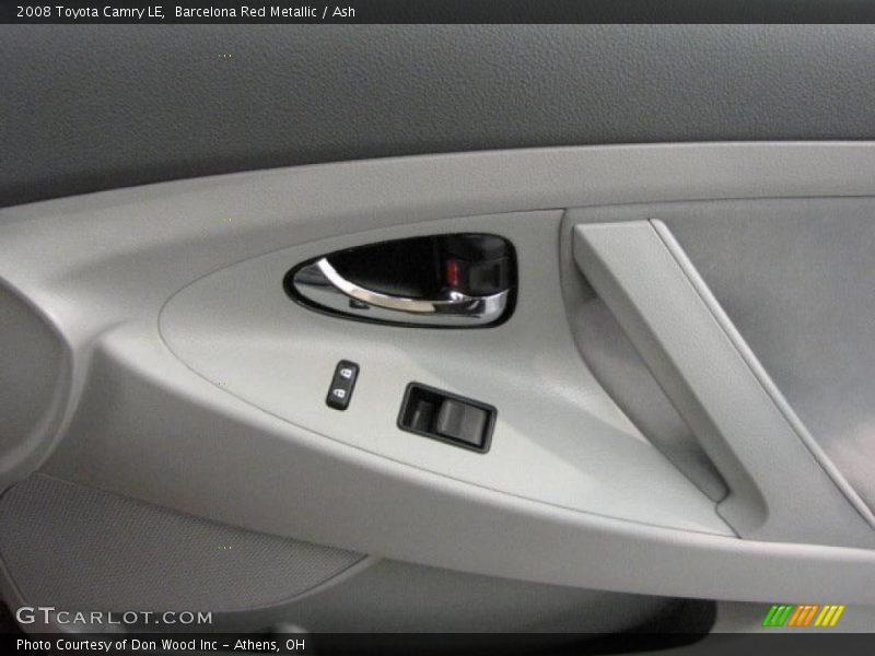 Barcelona Red Metallic / Ash 2008 Toyota Camry LE