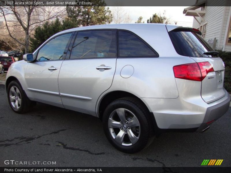 Billet Silver Metallic / Ebony 2007 Acura MDX Sport