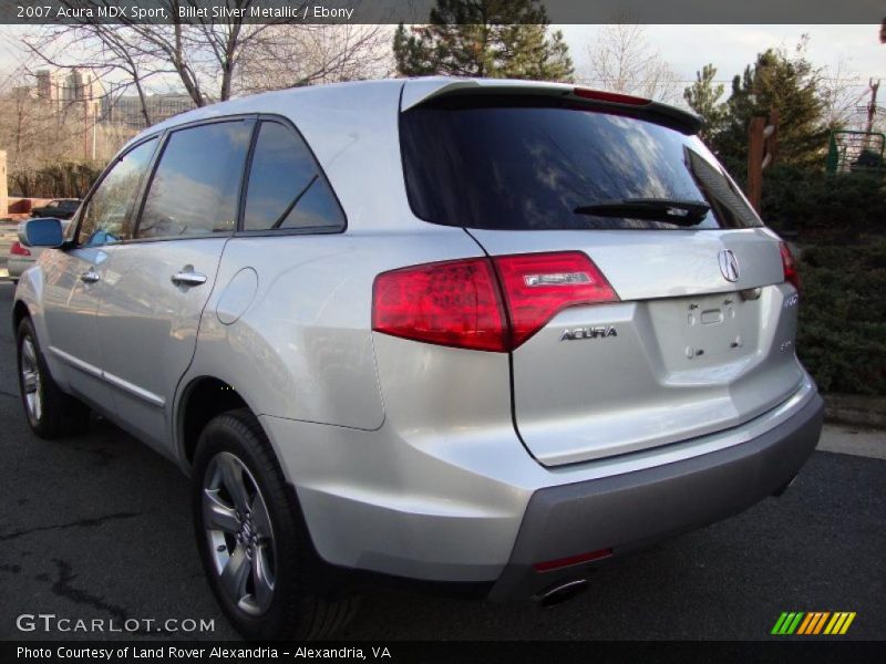 Billet Silver Metallic / Ebony 2007 Acura MDX Sport