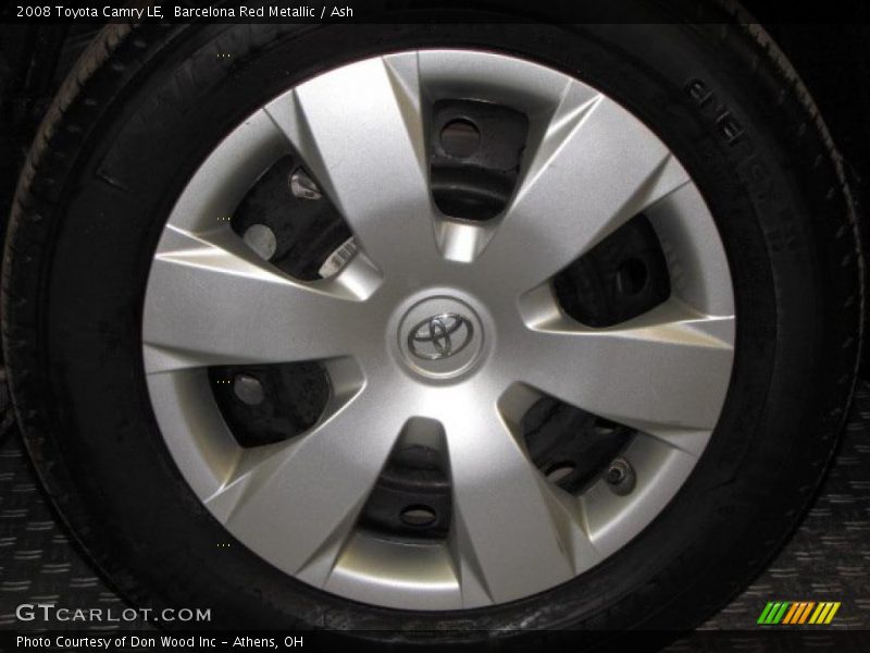 Barcelona Red Metallic / Ash 2008 Toyota Camry LE