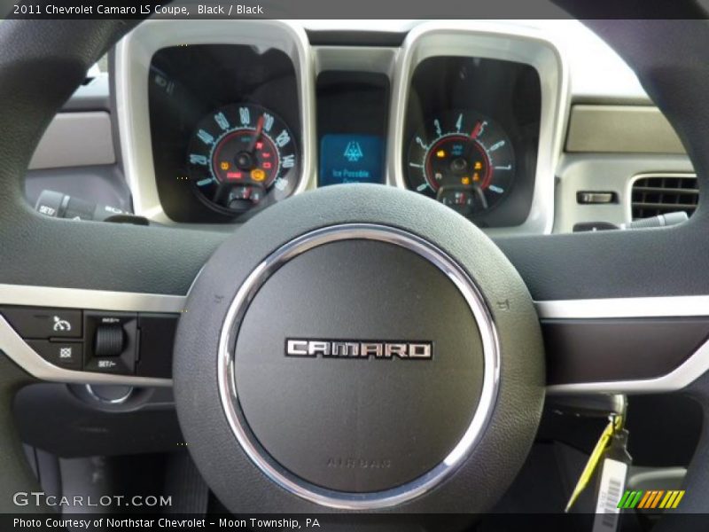 Black / Black 2011 Chevrolet Camaro LS Coupe