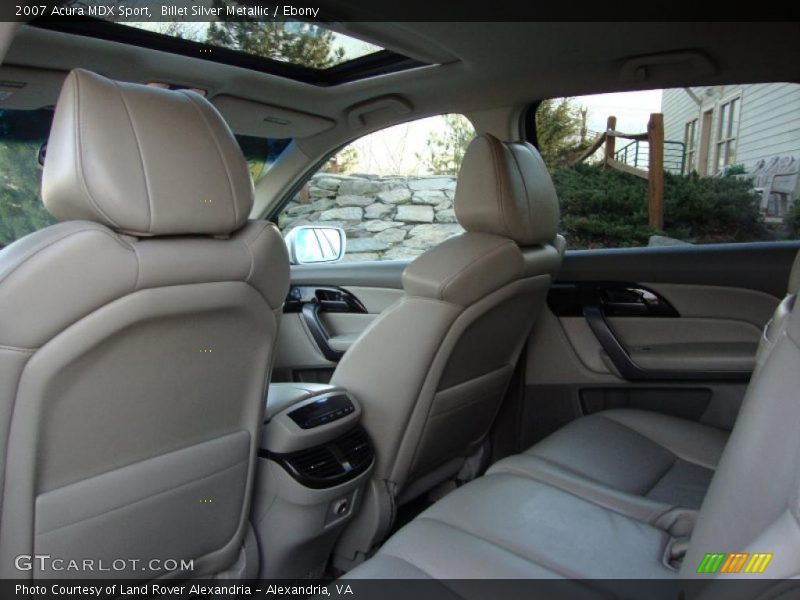 Billet Silver Metallic / Ebony 2007 Acura MDX Sport