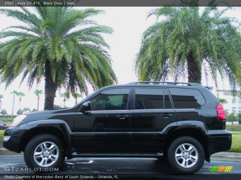Black Onyx / Ivory 2007 Lexus GX 470