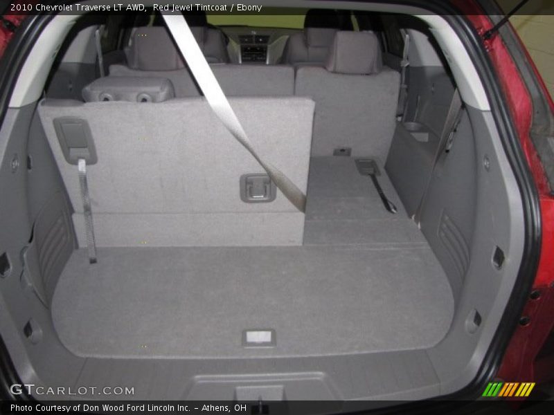 Red Jewel Tintcoat / Ebony 2010 Chevrolet Traverse LT AWD
