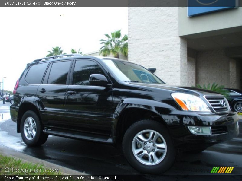 Black Onyx / Ivory 2007 Lexus GX 470