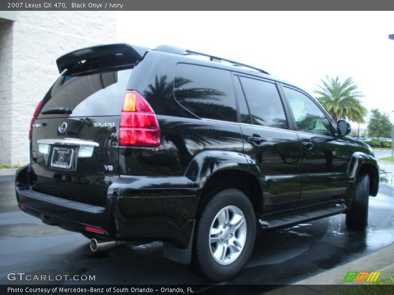 Black Onyx / Ivory 2007 Lexus GX 470