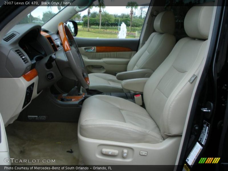 Black Onyx / Ivory 2007 Lexus GX 470
