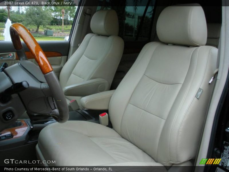 Black Onyx / Ivory 2007 Lexus GX 470