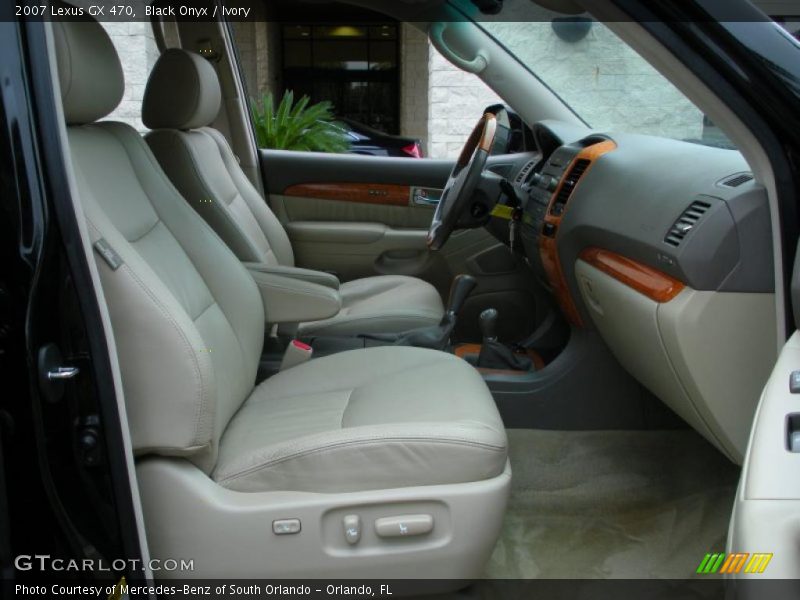 Black Onyx / Ivory 2007 Lexus GX 470