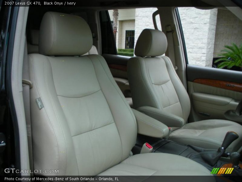 Black Onyx / Ivory 2007 Lexus GX 470