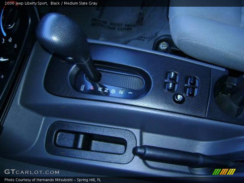 Black / Medium Slate Gray 2006 Jeep Liberty Sport