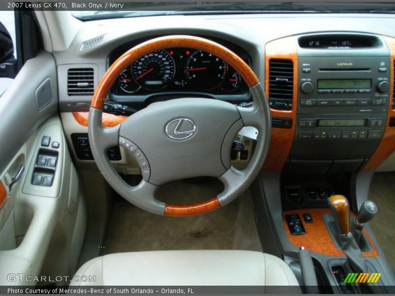 Black Onyx / Ivory 2007 Lexus GX 470