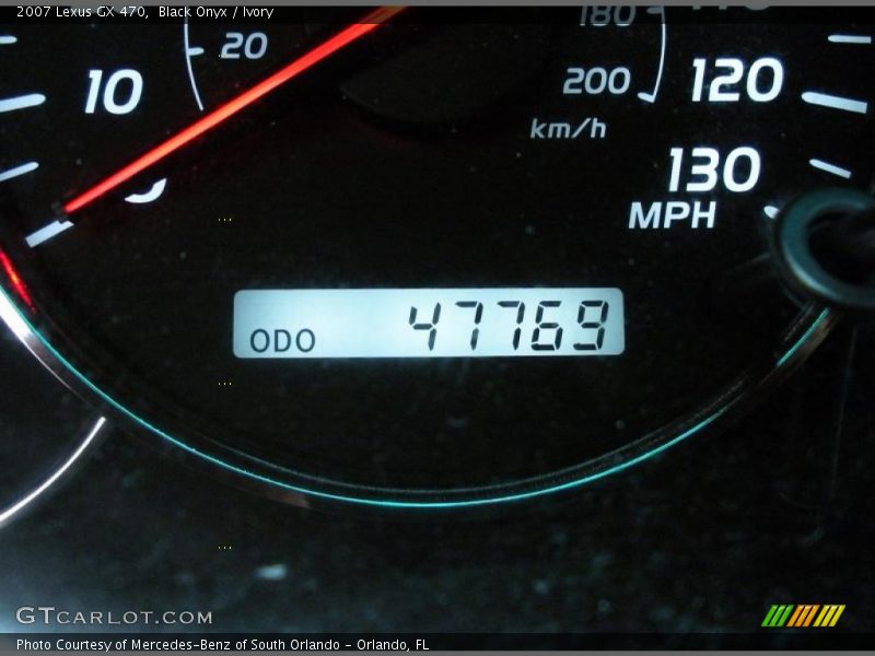 Black Onyx / Ivory 2007 Lexus GX 470