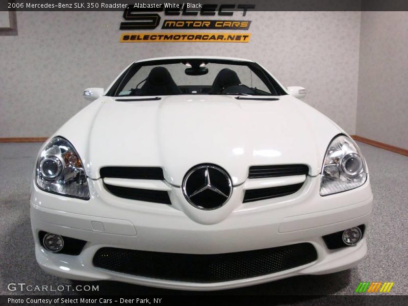 Alabaster White / Black 2006 Mercedes-Benz SLK 350 Roadster