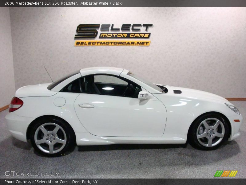 Alabaster White / Black 2006 Mercedes-Benz SLK 350 Roadster