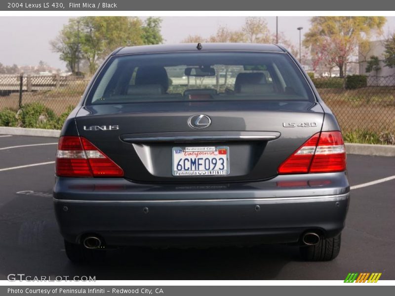 Flint Mica / Black 2004 Lexus LS 430