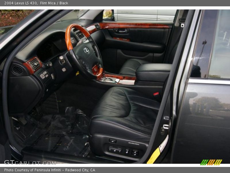 Flint Mica / Black 2004 Lexus LS 430