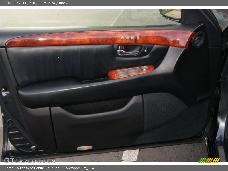 Flint Mica / Black 2004 Lexus LS 430