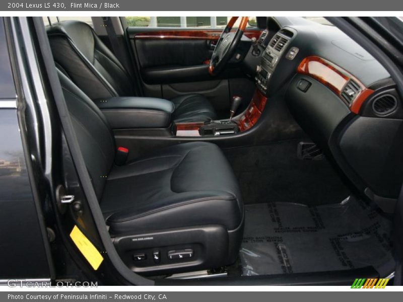 Flint Mica / Black 2004 Lexus LS 430