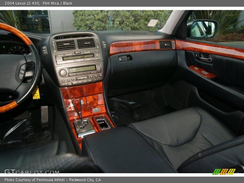 Flint Mica / Black 2004 Lexus LS 430