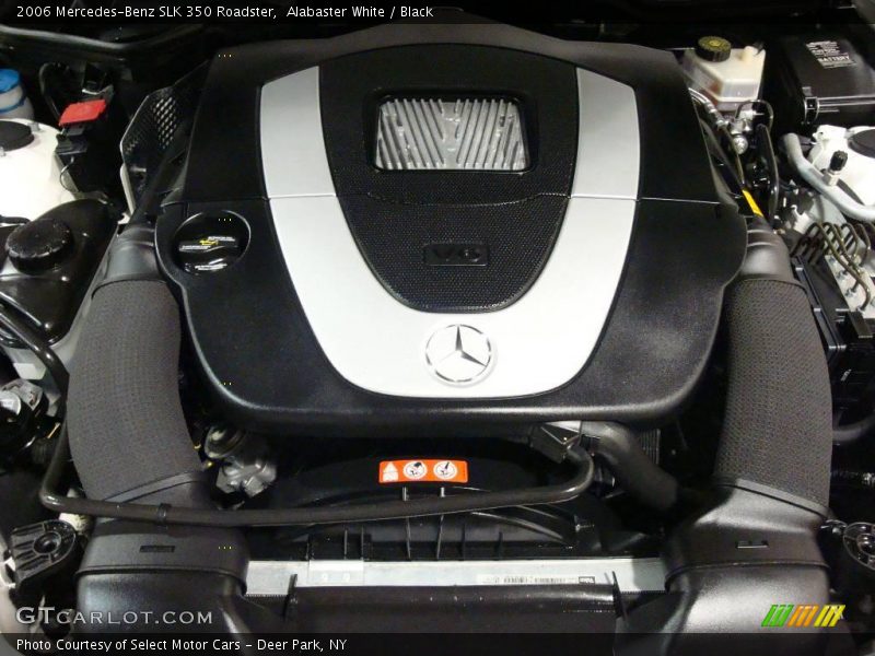 Alabaster White / Black 2006 Mercedes-Benz SLK 350 Roadster
