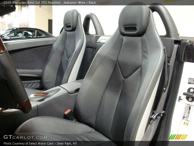 Alabaster White / Black 2006 Mercedes-Benz SLK 350 Roadster