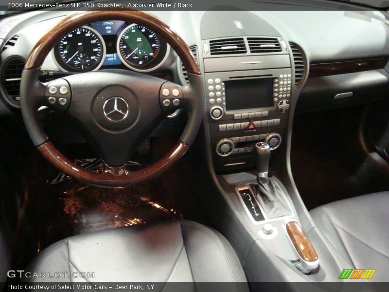 Alabaster White / Black 2006 Mercedes-Benz SLK 350 Roadster