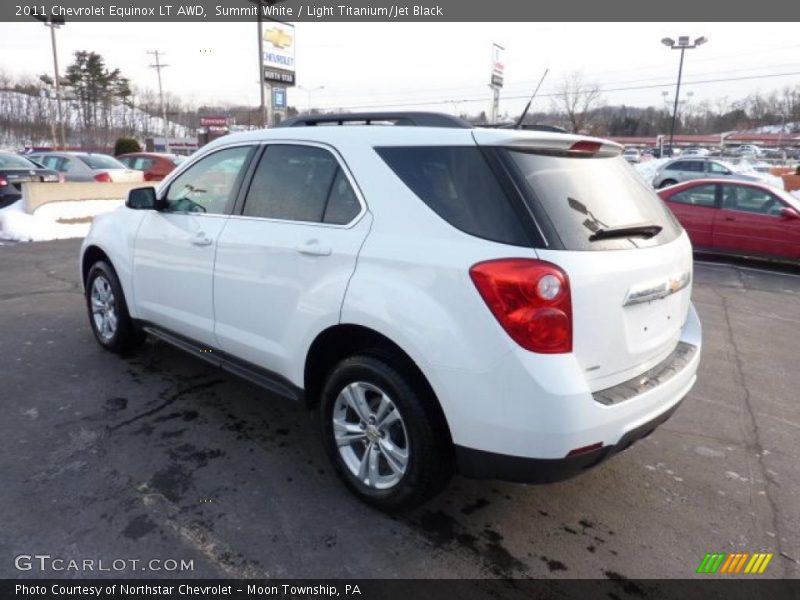 Summit White / Light Titanium/Jet Black 2011 Chevrolet Equinox LT AWD