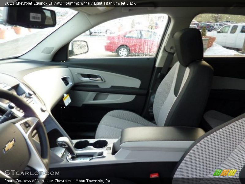 Summit White / Light Titanium/Jet Black 2011 Chevrolet Equinox LT AWD