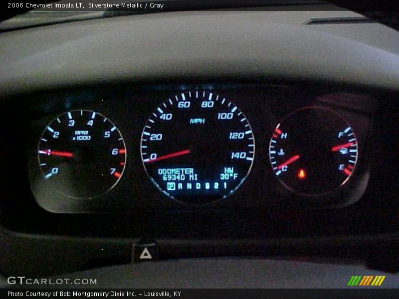 Silverstone Metallic / Gray 2006 Chevrolet Impala LT