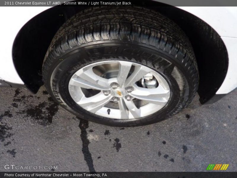 Summit White / Light Titanium/Jet Black 2011 Chevrolet Equinox LT AWD