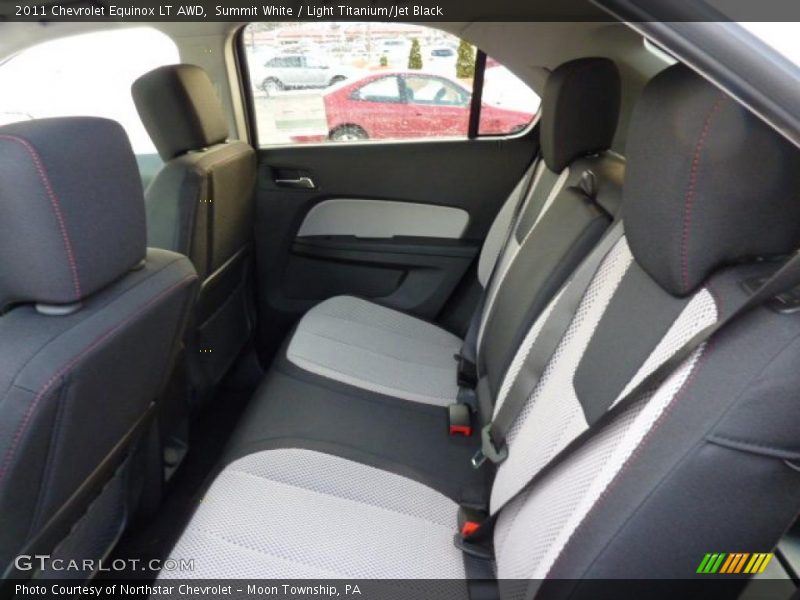 Summit White / Light Titanium/Jet Black 2011 Chevrolet Equinox LT AWD