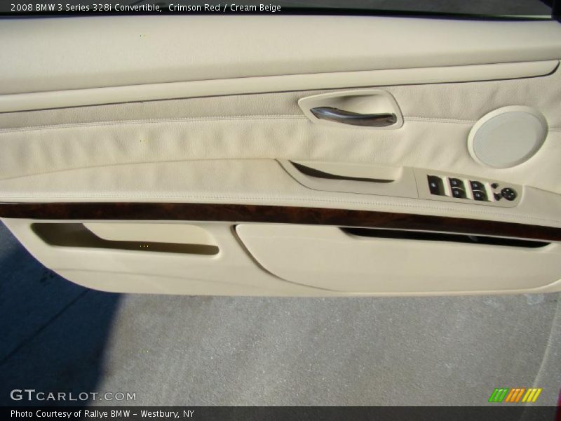 Crimson Red / Cream Beige 2008 BMW 3 Series 328i Convertible