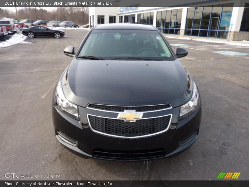 Black Granite Metallic / Jet Black 2011 Chevrolet Cruze LT