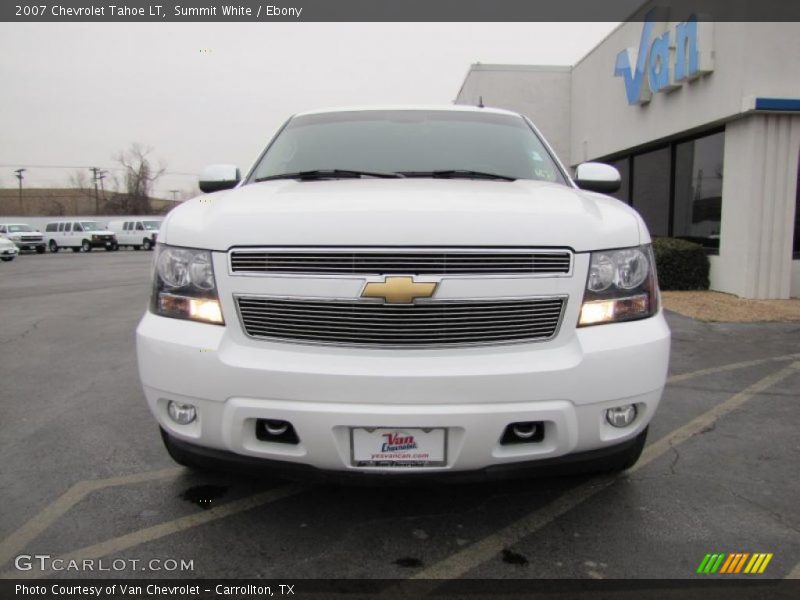 Summit White / Ebony 2007 Chevrolet Tahoe LT