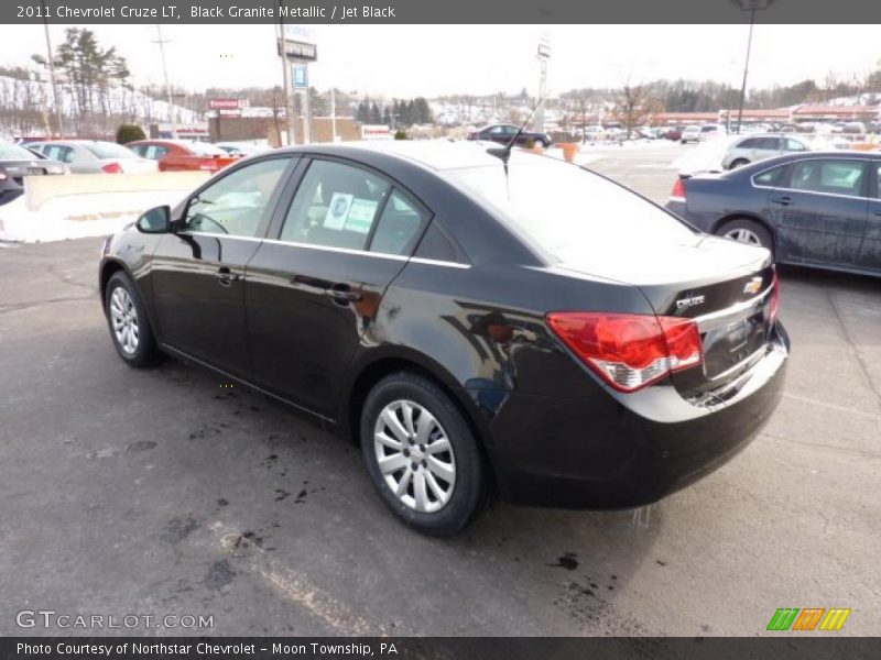 Black Granite Metallic / Jet Black 2011 Chevrolet Cruze LT