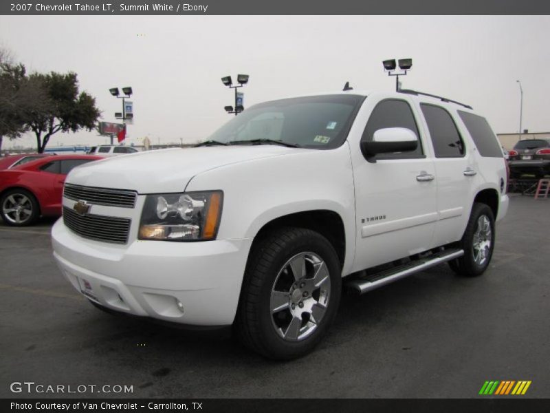 Summit White / Ebony 2007 Chevrolet Tahoe LT