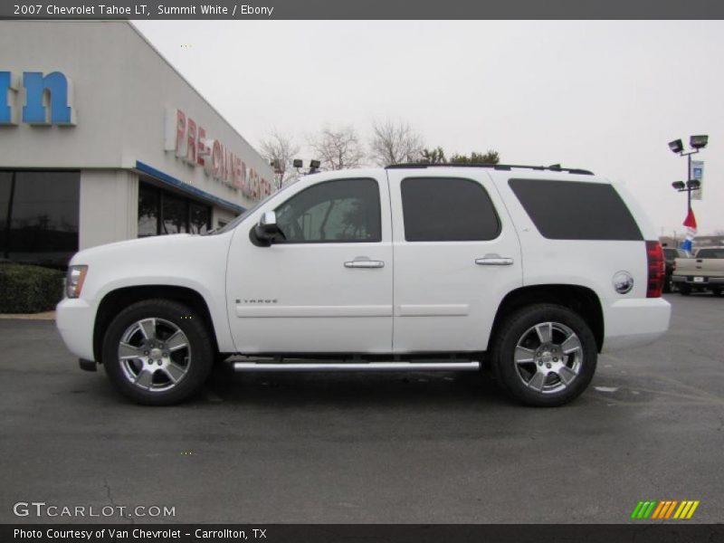 Summit White / Ebony 2007 Chevrolet Tahoe LT