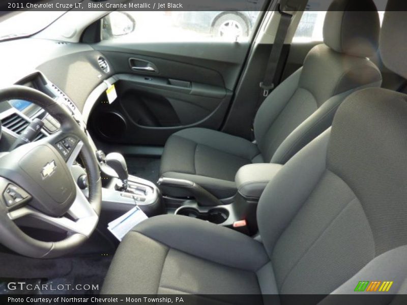 Black Granite Metallic / Jet Black 2011 Chevrolet Cruze LT