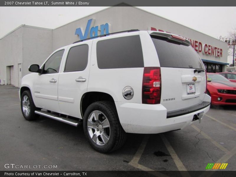 Summit White / Ebony 2007 Chevrolet Tahoe LT