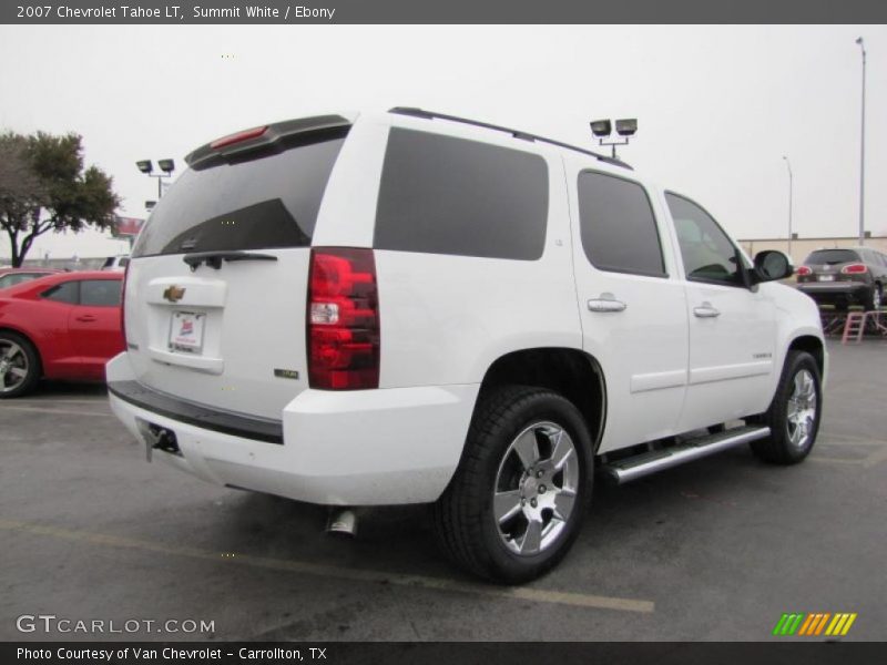 Summit White / Ebony 2007 Chevrolet Tahoe LT