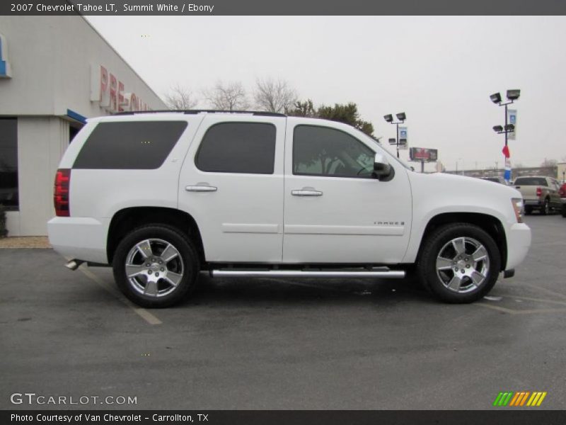 Summit White / Ebony 2007 Chevrolet Tahoe LT