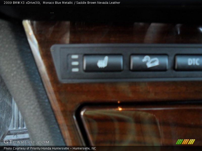 Monaco Blue Metallic / Saddle Brown Nevada Leather 2009 BMW X3 xDrive30i