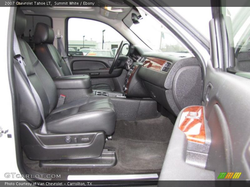 Summit White / Ebony 2007 Chevrolet Tahoe LT