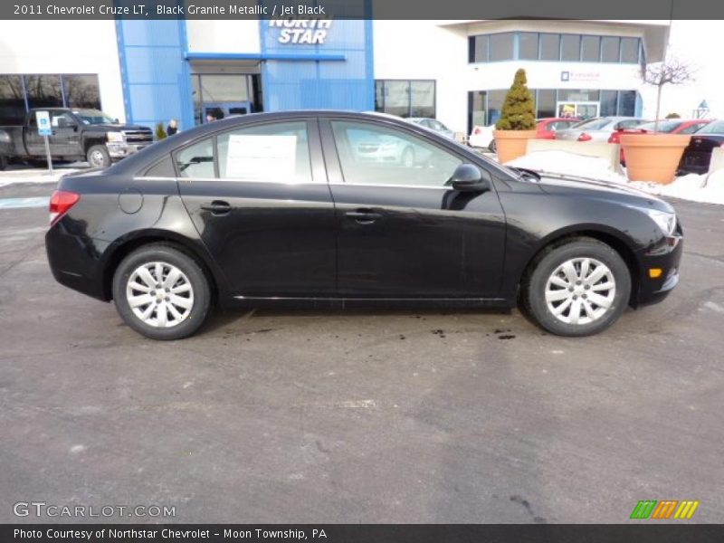 Black Granite Metallic / Jet Black 2011 Chevrolet Cruze LT