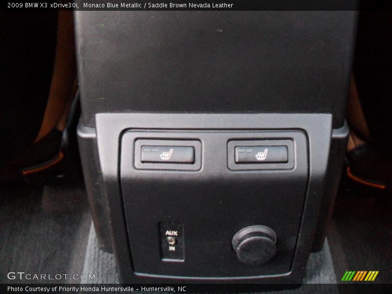 Monaco Blue Metallic / Saddle Brown Nevada Leather 2009 BMW X3 xDrive30i