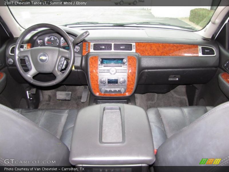 Summit White / Ebony 2007 Chevrolet Tahoe LT