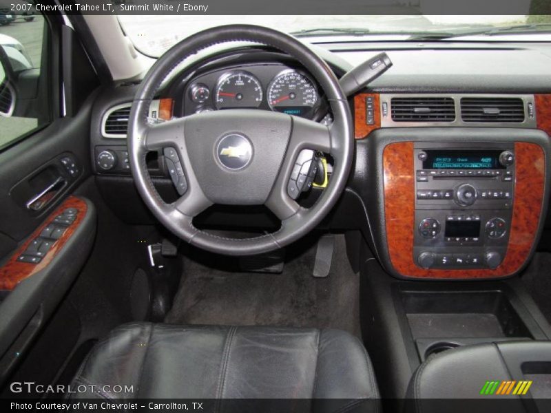 Summit White / Ebony 2007 Chevrolet Tahoe LT
